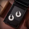 BOTIEGA Pendientes circulares diseñador Studs cuelgan para mujer Chapado en oro 18K reproducciones oficiales diseñador de la marca Nunca se desvanecen regalo exquisito 041