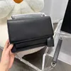 Hot deals letter Designers CrossBody Bags Women y Leather Designer Bag Silver Chain Messenger Bag Top Quality Purse Handbag Light Luxury Wallet 230224