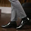 Dress Shoes Slip on Men Oxfords Fashion Business Classic Leather S Suits Man 230224