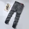 Men's Jeans Spring Autumn Men's Stretch Straight Fit Jeans Men's Denim Pants Brand Style Trousers Mens Wear 230225