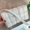 Crossbody Bag 7A Cassettes Bottevenets منسوجة intrecciato حقيبة اليد الجلدية عالية منقو