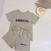 Conjuntos de ropa para niños, ropa de diseño para niños de verano, camiseta, pantalones cortos, trajes, chándal para bebé, ropa informal infantil 9600824