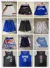 Мужские шорты LA''Clippers''Shorts mens THrowBACK Basketball Shorts POCKET Basketball 13 George KAWhi 2''Leonard W0225