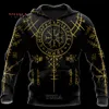 Men's Hoodies Sweatshirts Viking Tattoo 3D Printed Hoodies hoodie women For men Halloween Pullover Christmas Sweatshirts Cosplay Costume 230225