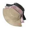 Wide Brim Hats FOXMOTHER New Fashion Black Pink Gorros Snake Skin Fishing Caps Crocodile Leather Bucket Hats For Women Lady P230327