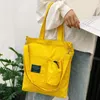 Borse per la spesa Borsa da donna in tela Design Borsa a tracolla con cerniera Borsa da donna riutilizzabile per shopper di grande capacità Borsa da donna in tessuto ecologico 230225