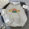 Kadın Hoodies Sweatshirts Friends TV şovu Harajuku Komik Karikatür Kadınlar Ullzang Graphic 90'lar Sweatshirt Vintage Anime Hoody Kadın 230224