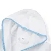Pyjamas 100 Cotton White Terry Towing Bathrobes With Drawstring Unisex Children Girls Sleepwear Boys Bathroon Set 230224