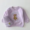 T koszule moda bluzy dla niemowląt małe dziewczynki śliczne kreskówki niedźwiedzie