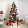 Kerstdecoraties Boomrok Witte bont Plushfauxwinter Rokken grote donzige decoratie Sneeuwbomen Kraagfeest Festival Merry