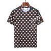 남자 패션 폴로 셔츠 럭셔리 이탈리아 남자 티셔츠 짧은 슬리브 패션 캐주얼 남성 여름 티셔츠 다양한 색상 사용 가능한 크기 m-3xl