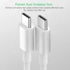 Cavo da USB C a USB tipo C 2023 con chip E-mark per Xiaomi Note 8 Pro Ricarica rapida 4.0 PD 60 W Ricarica rapida per cavi caricabatterie Pro S11