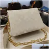 Auto DVR Cross Body Crossbody Bags Kette Shoderinnen Frauen Handtasche Tasche Coussin Beutel M57790 Weitgur