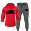 Herrspårar Herrens casual hoodie Nya herrtröjor varumärke Sportkläder Track Suit Men's Pullover tröja Hoodie Sports Pants Jogging Z0224