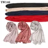 Ethnic Clothing Premium Silk Hijab Scarf Bandana Long Shawls For Women Turban Wrap Headscarf Scarves Islamic Abaya Muslim Shawl