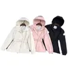 Designer Womens Trench Jacket Spring/Summer Hooded Jacket Embroidered Badge Belt Slim Fashion Casual Sport Thin Trench Jacket