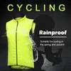 Куртки для велоспорта X-TIGER Ветрозащитный велосипедный жилет Непромокаемый светоотражающий жилет без рукавов Куртка для горного велосипеда Спорт на открытом воздухе Быстросохнущая куртка от дождя 230224