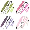 Yoga Stripes Legs Stretcher Strap Door Flexibility Stretcher Strap with Loops Split Training Waist Rope Yoga Gym Dance Ligament Stretch Belt J230225