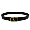 Cinture di alta moda per uomo Cintura nera Cintura di design di lusso Oro Fibbia liscia Cintura Larghezza 38mm Donna Argento Cinture casual Nuovo