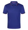 Мужская бренда полоса мужская рубашка поло Fast Dry Sury Color Рубашки отвороты мужские футболки Man Polo футболки для мужских топов 230225