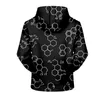 Men's Hoodies Science Formula 3d Sweatshirts Colorful Print Man Woman Funny Math Logistics Chemistry Hooded 2023