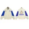 Design Jackets Brand Rhude Men Spring Summer Long Sleeve Coat Mens Jacket US Size S-XL High Quality Designer S 542