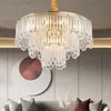 Pendant Lamps European Style Room Light Warm And Romantic Wedding Beautiful Modern Master Crystal Glass Chandelier