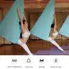 Yoga Stripes 428M Full Set FlyingAerial Yoga Hammock Fabric Swing Latest Multifunction Antigravity Yoga Belts For Yoga Training Sport J230225