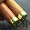 Smoking Pipes Natural grass pear sandalwood cigarette holder authentic ca. 8-9cm super double filtration