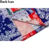 Camicie casual da uomo Polo bandana scura Uomo Colletto rovesciato Streetwear Camicie da uomo Manica corta Z0224