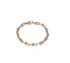 Tiffan Bracelet Cubain 17 Nouveau Bracelet Classique Femmes Bracelet Plaqué Or 18 Carats En Acier Inoxydable Cristal Amoureux Cadeau Bracelet Manchette Chaîne Designer Bijoux