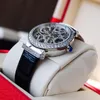 Нарученные часы Oblvlo Design Women Skeleton Steel Automatic Watch Top Женская запястья подлинная кожаная ремешок