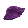 Chapeaux à large bord Mode bord brut seau chapeau été parasol chapeaux décontractés pour femmes hommes meulage bord pêcheur chapeau pliable lavé Bonnet G230224