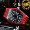 2023 Topkwaliteit quartz uurwerk mannen horloges carbon fiber case sport horloge rubberen band waterdicht horloge datum montre de luxe analoog