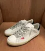 Designer Goldene Schuhe Frauen Sneaker Super Star Brand Männer Neue Release -Pailletten Klassiker White Do Old Dirty Casual Schuh Schnürung Frau Mann Uni