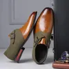 Sukienka butów mody skórzane mokasyny derbowe biuro biznesowe Oxfords Chaussures