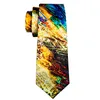 Шея галстуки мужчины связывать галстук Gravat Packlinks Set Selk Ties Ties Print Party Busines