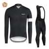 Jersey de ciclismo Define o conjunto de roupas de lã térmicas de lã de inverno conjunto