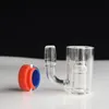 ￚltimos bongos de vidro cachimbos de ￡gua dab liquidar apanhador de plataforma com tampa de silicone colorida coletor de fuma￧a de cinzas masculina de 14 mm para ferramenta de acess￳rio para fumantes