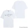 Lanvins 2023 Летние дизайнерские футболки мужские футболки с короткими рукавами футболки повседневные женщины из чистого хлопка Quice Dry Active Sport