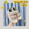 Кроссовки в складе Bobo Novesta Casual Girls Boy Boy Canvas обувь с печать модные дети без скольжения весенняя осень дети 230224