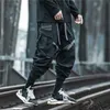 Pantaloni da uomo 11 BYBB'S DARK 2020 Streetwear Multi tasche Nastri Cargo Pant Uomo Hip Hop Funzione tattica Pantaloni Jogger elastico Pantaloni da uomo Z0225