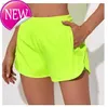 Moldar yoga multicolorido solto respirável secagem rápida esportes hotty shorts quentes roupa interior feminina bolso calças saia62