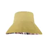 Chapeaux à large bord 60CM unisexe coton seau chapeau Hip Hop casquette chapeaux de soleil pour les femmes en plein air voyage casquettes plage soleil protéger Bonnet pêche pêcheur chapeau G230224