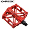 Bike Groupsets Bicycle Pedal Aluminum Alloy Bike Pedal MTB Road Cycling Accessories Bike Pedals for BMX Ultra-Light Bicycle Parts 230224