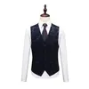 Men's Suits Men's Suit High-end Gentleman Print Slim Banquet Ball 3-piece Blaze With Pants And Vest Set