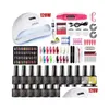 Spazzole per vasellame da bagno spugne rotapassini kit nail art 2023 set di manicure per estensioni poligeli a costruzione rapida gel con lampada a led UV