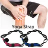 Yoga Stripes Yoga Ligament Stretching 115cm Unisex Yoga Strap Foot Stretcher Stroke Hemiplegia Rehabilitation Strap Correction Braces Belt J230225