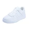 Tênis de vestido tênis moda feminina simples e versátil pequenos sapatos brancos esportes planos sapatos femininos casuais para mulheres 230225