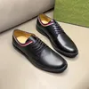 Men Loafers Luxurious Designers Shoes Genuine Leather Brown black Mens Casual Designer Dress Shoes Slip On Wedding Shoe 01